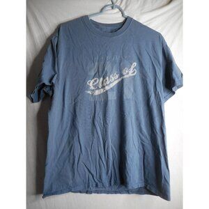 Unisex Blue Grey  Tshirt class of 21 crew neck short sleeve T shirt Jostens' Sz